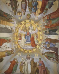 „Empyreet“, Dante-salen, Casino Massimo, Rom, 1818-24
